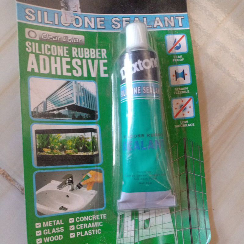 

Lem kaca silicone sealant dextone