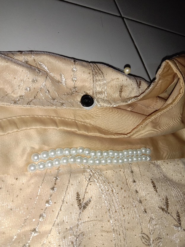 Kebaya Couple Batik Anjani | Set Couple Adara Brown | Sarimbit Terbaru Murah Kekinian Semi Prancis