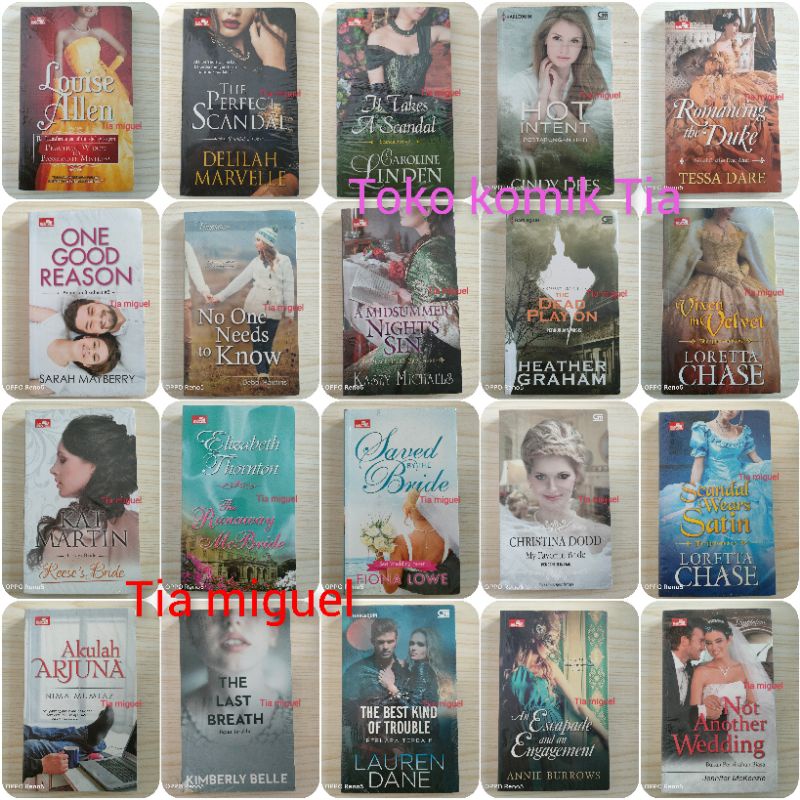 obral novel murah terjemah original &amp; baru /grosir promo novel murah original