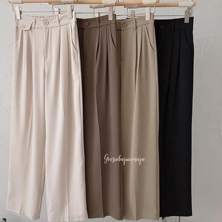 R75K ALA P - CELANA KULOT - CELANA WANITA - CELANA KOREA - BAWAHAN WANITA - KOREAN STYLE 98D