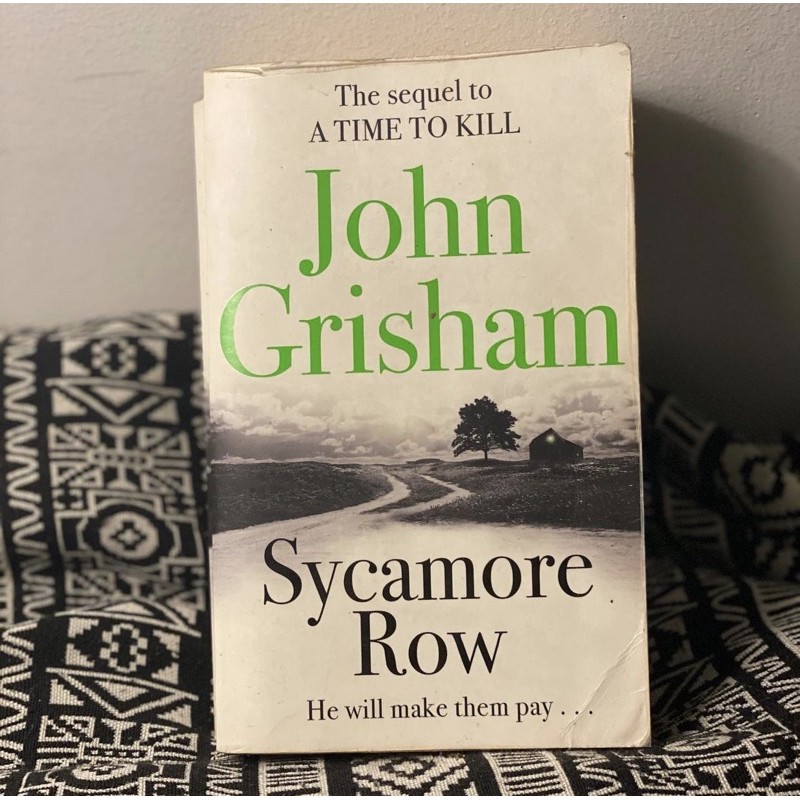Buku Novel Preloved Bahasa Inggris Bekas Kondisi Baik / Sycamore Row