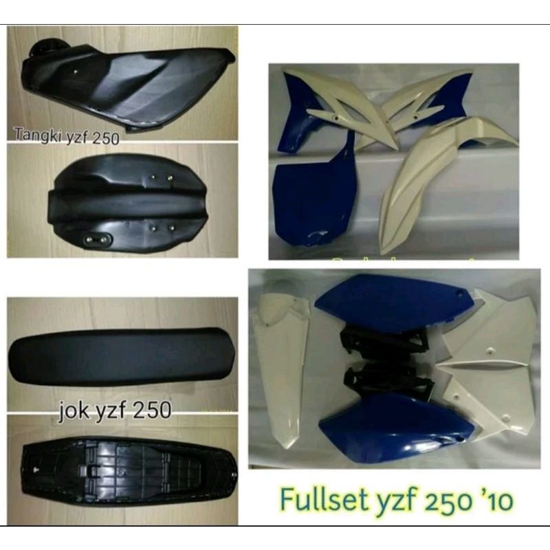 body set yz250 body fullset yz 250 lengkap jok tangki -ml
