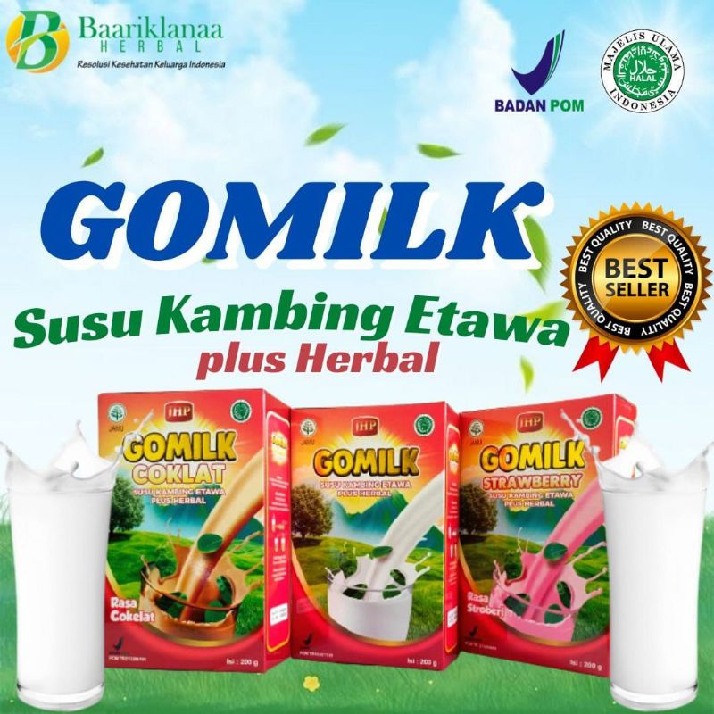 

GOMILK SUSU KAMBING ETAWA PLUS HERBAL