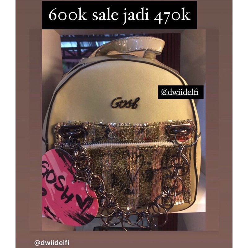 Gosh new sale ready art 576 ransel gosh