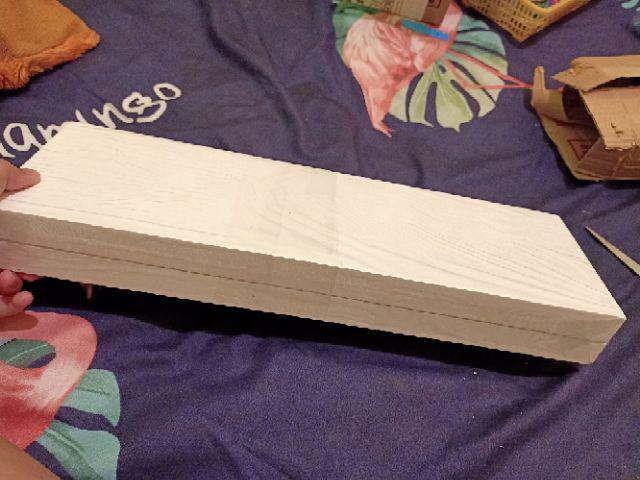 2pcs Rak Ambalan 40cmx13cm Tebal Kayu 3cm Rak Dinding Rak Bunga Rak Serbaguna Rak Floating Shelves