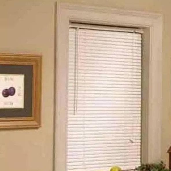 Bagus Tirai Gorden Pvc Gulung Indoor Outdoor -Krey Venetian Blind 60