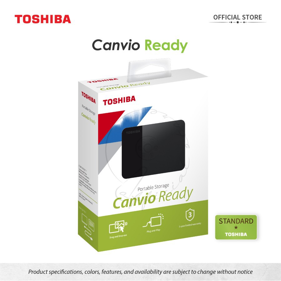 HARDISK EXTERNAL TOSHIBA CANVIO 1TB ORIGINAL  GARANSI