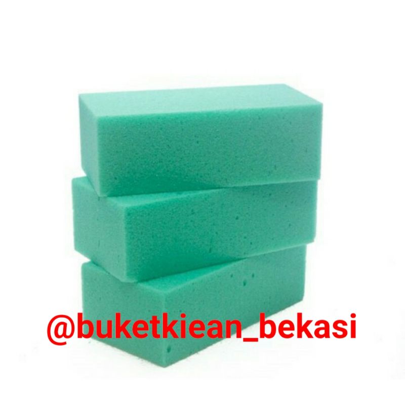 Busa bunga / flora foam / oasis kering / Gabus bunga / Spons untuk Bunga Plastik