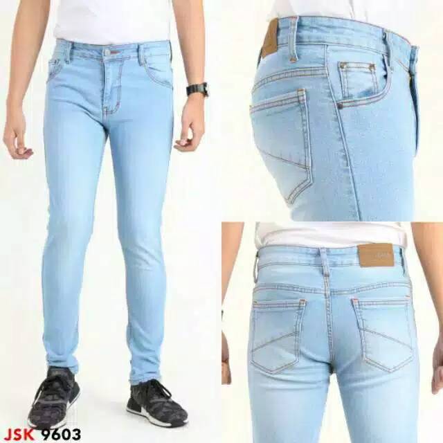 Jeans Panjang Pria Slim Fit Denim JSK