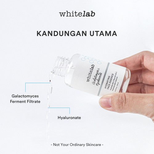 [BPOM] Whitelab Hydrating Face Essence 60ml (Galactomyces &amp; Hyaluronate)