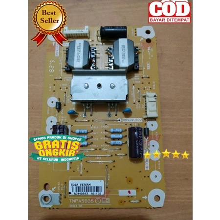 Ballast - inverter - backlight led tv panasonic th 43CS600 G - 43 inch smart