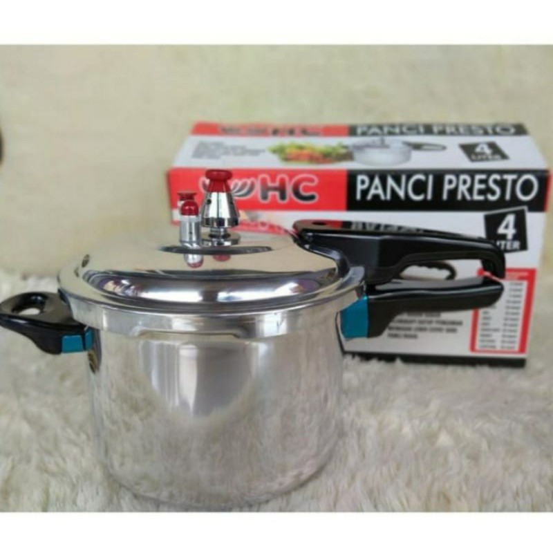 PANCI PRESTO OMICKO 8 LITER SN-12.OL PRESSURE COOKER DENGAN KUKUSAN