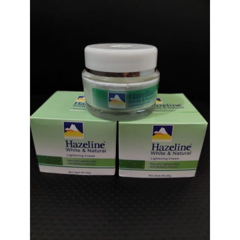 hazeline snow white and natural hijau original malaysia