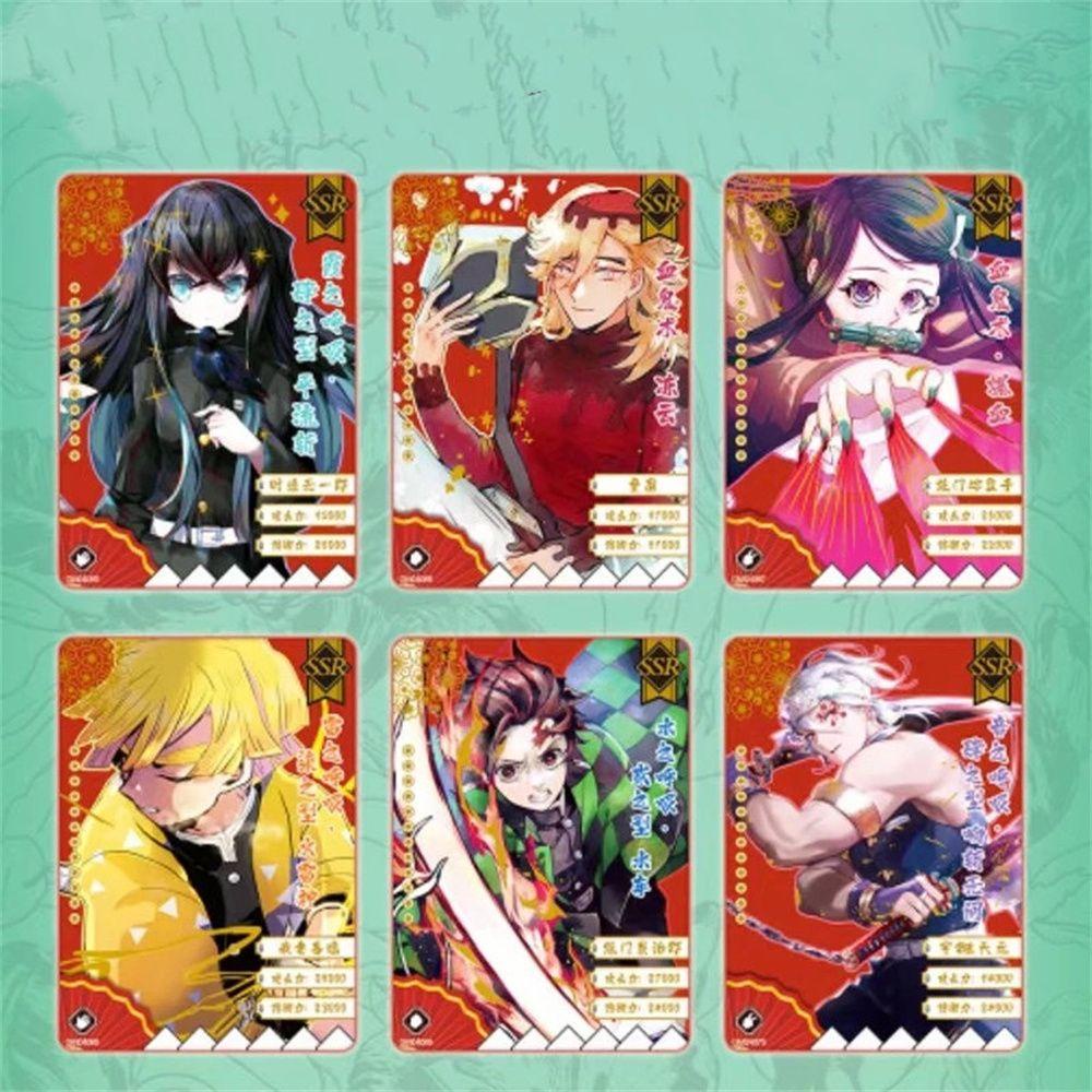Kartu Board Game Anime Demon Slayer AUGUSTINA Versi Jepang Untuk Koleksi / Hadiah Natal Anak