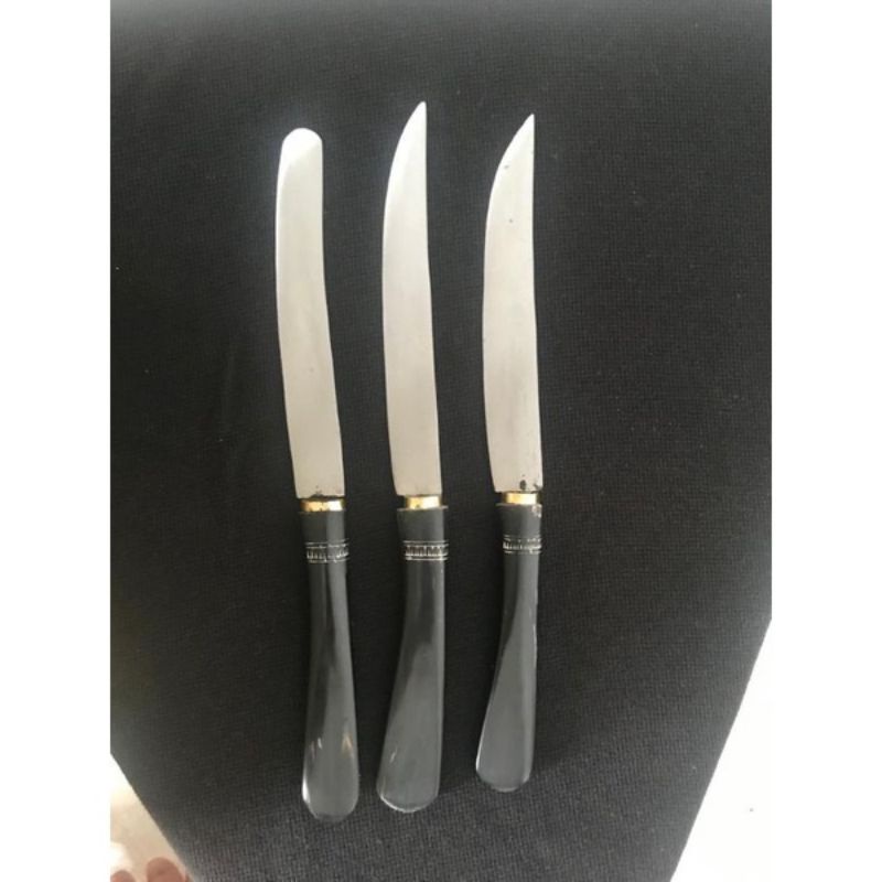 Pisau Dapur Baja Galonggong/ Gagang Tanduk, Khas Tasik, Sangat Tajam.