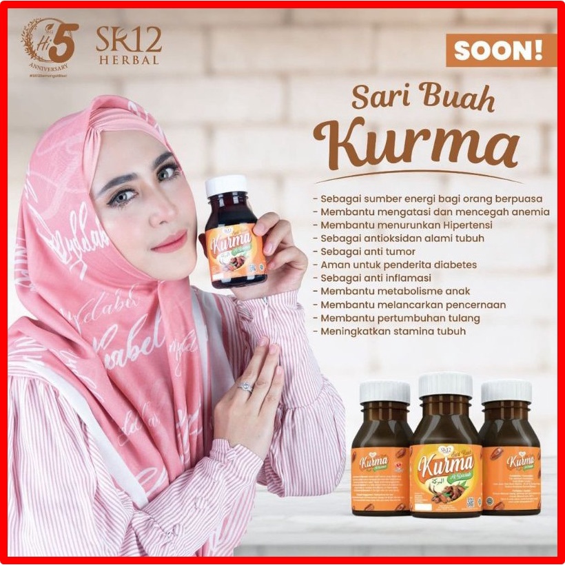 

SARI KURMA SR12 / SARI KURMA / FREE SENDOK GARPU SELAMA PERSEDIAAN MASIH ADA JD84