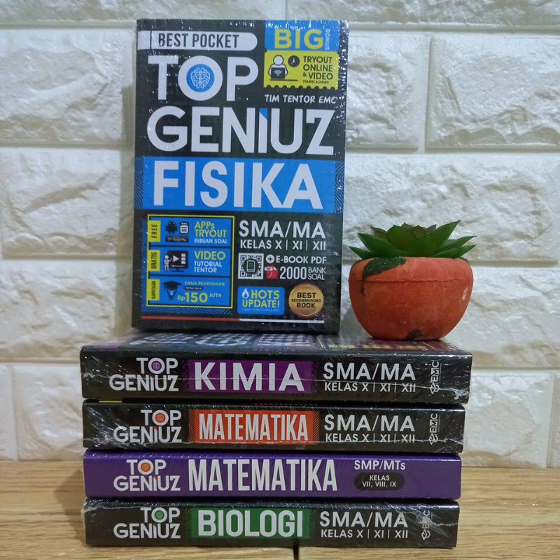 BUKU FISIKA SMA TOP GENIUZ FISIKA SMA