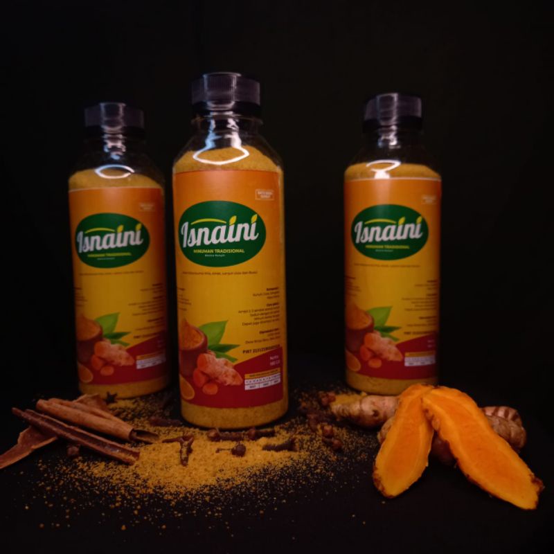 

Serbuk kunyit asli Isnaini Langsung larut kedalam air