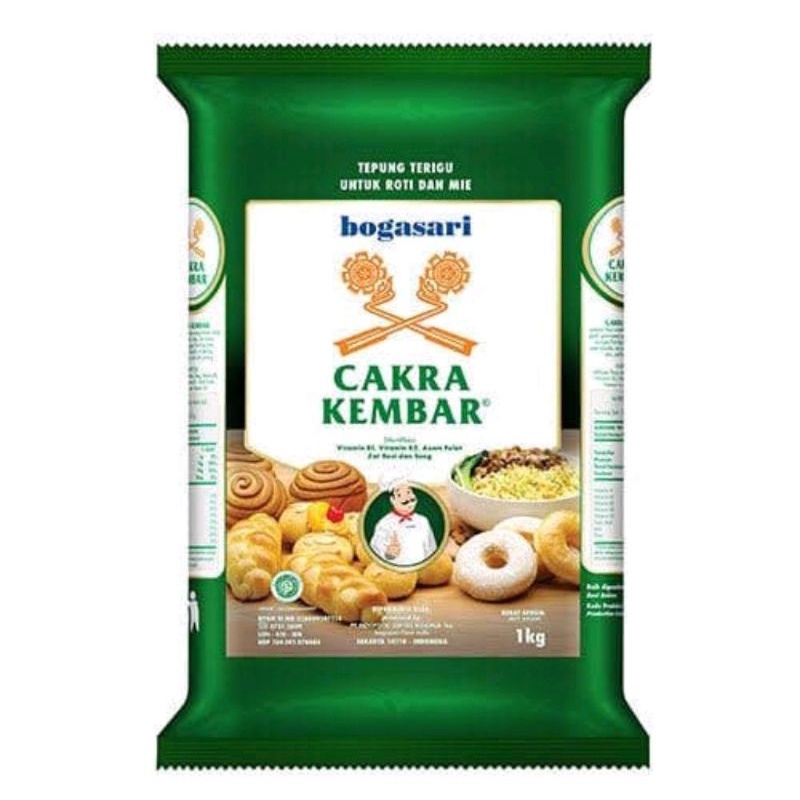 

Tepung Terigu Cakra Kembar 1kg