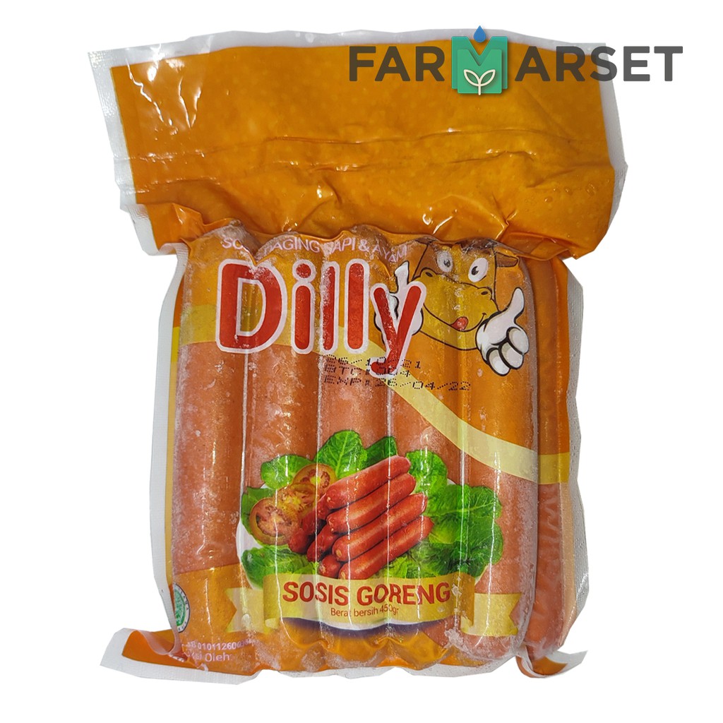 

[BANDUNG ONLY] Dilly Sosis Goreng 450gr isi 10