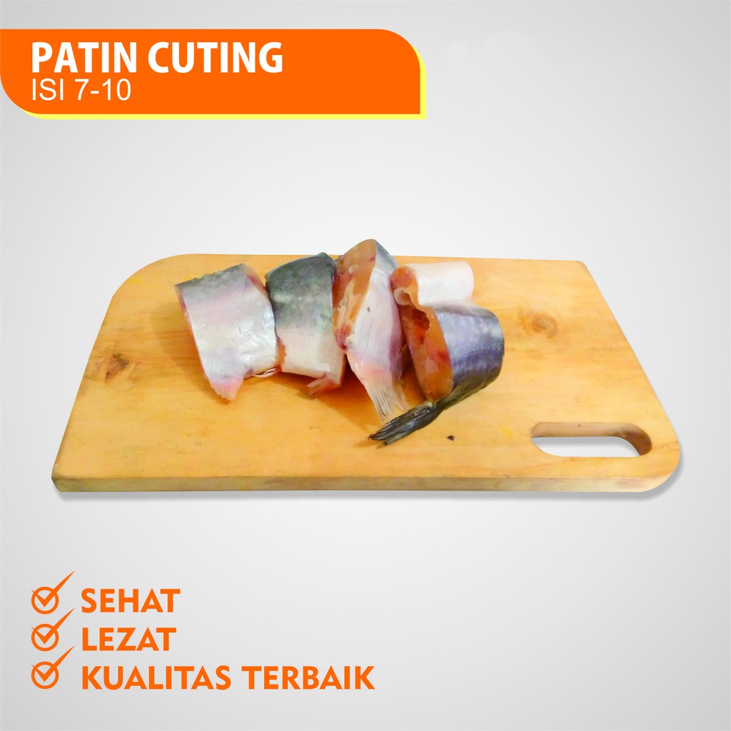 

PATIN CUTING FROZEN 1 KG ISI 7-10 / Ikan Frozen