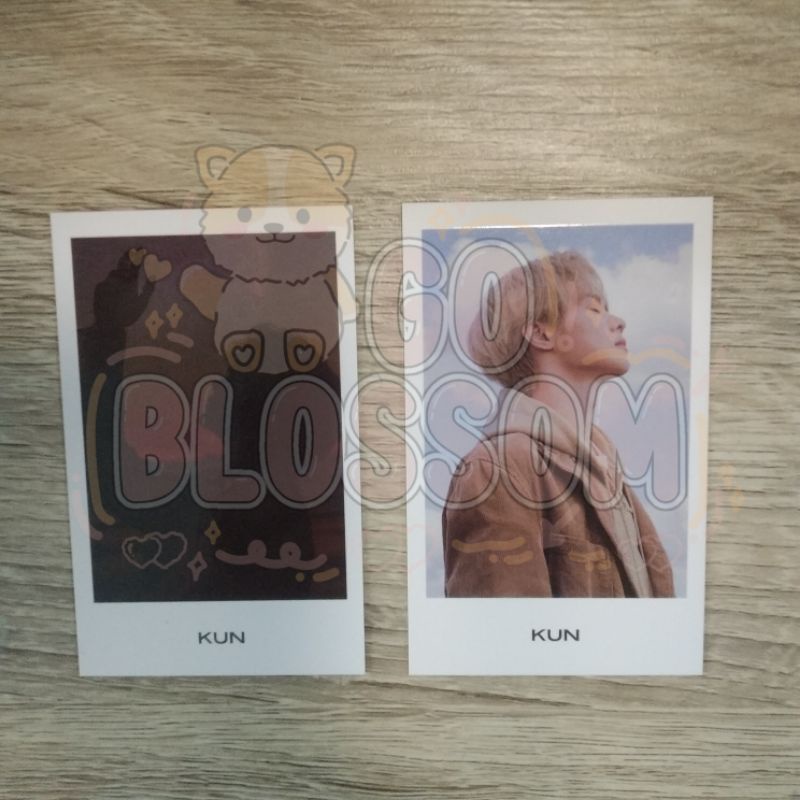 

KUN POLAROID FROM HOME SET || NCT PHOTOCARD OFFICIAL