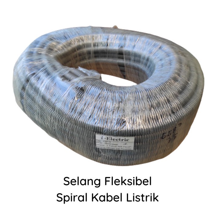 SINTE Selang Fleksibel Pelindung Kabel Pipa Listrik Conduit PVC AC
