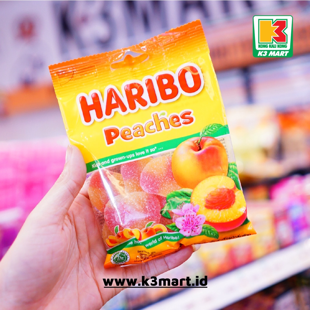 

Haribo Peaches 80gr