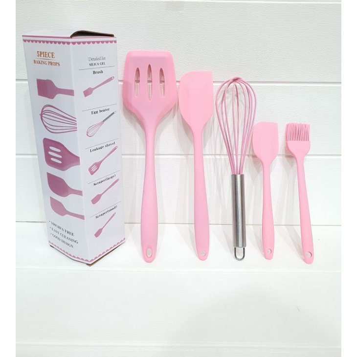 SPATULA SILICON SET 5 IN 1