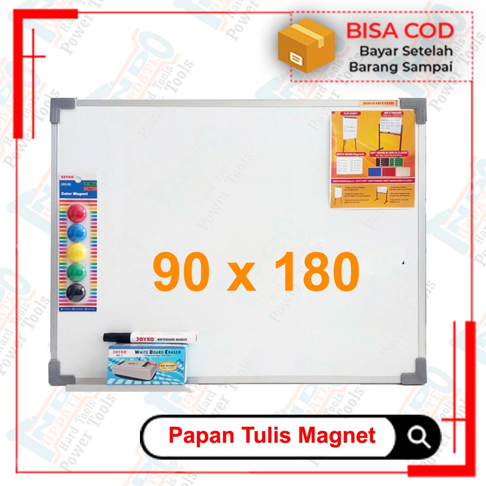 Jual Papan Tulis Whiteboard Yang Praktis Dan Interaktif 90 X 180 Murah ...