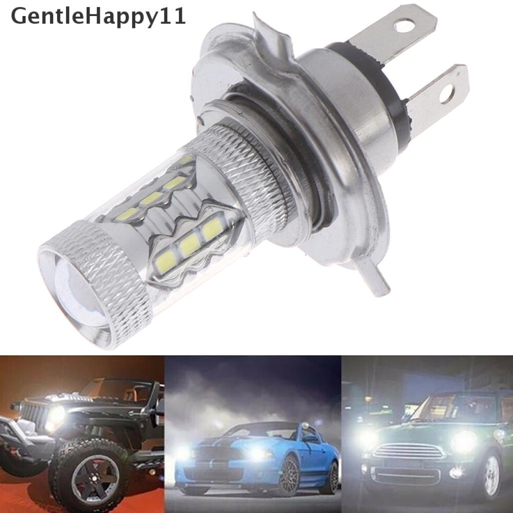 Gentlehappy 1Pc Lampu Kabut Depan LED H4 9003 80W Hi / Lo 90W Warna Putih Untuk Mobil