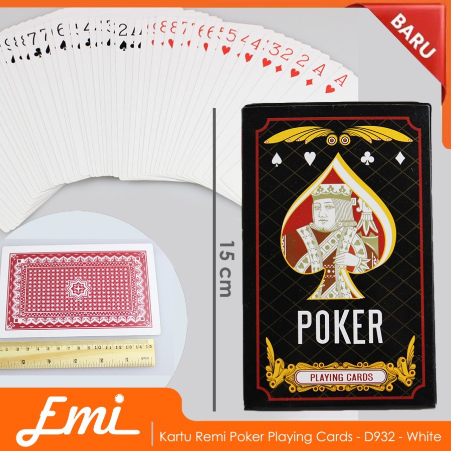 Kartu Remi Poker Playing Cards