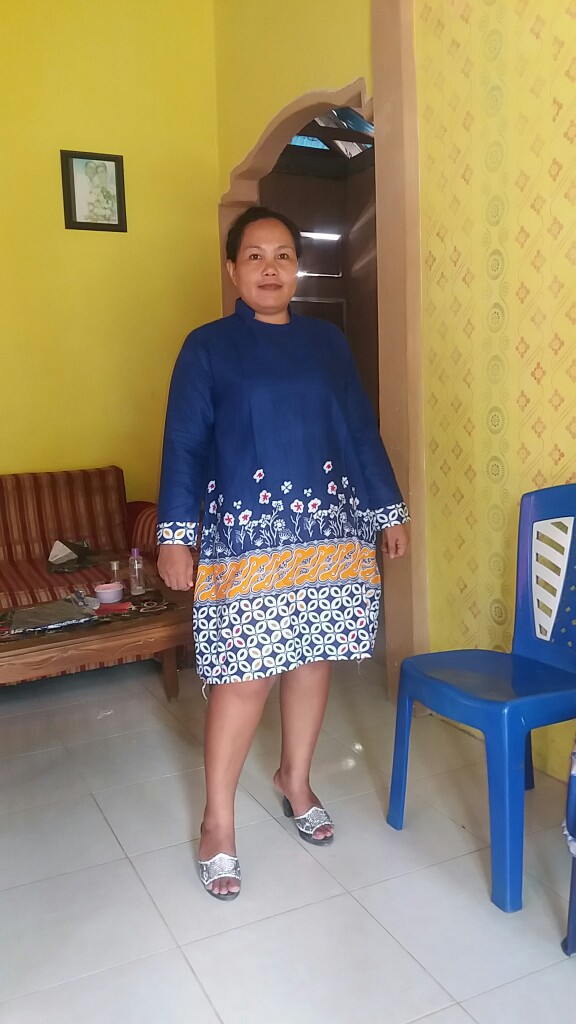 Murah Terlaris Serut Genes Jelita Tunic Navbor Yelbor Whitbor Creambor Tunik Batik