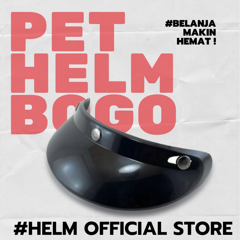 Pet helm bogo dewasa (aksesoris /topi helem all size )