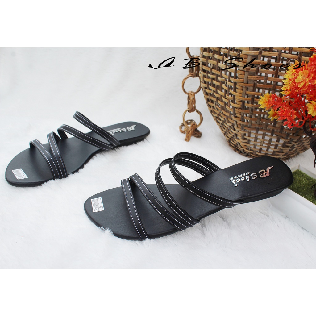 Sandal Wanita Murah Sandal Teplek Wanita Tali Samping Sandal Flat Wanita