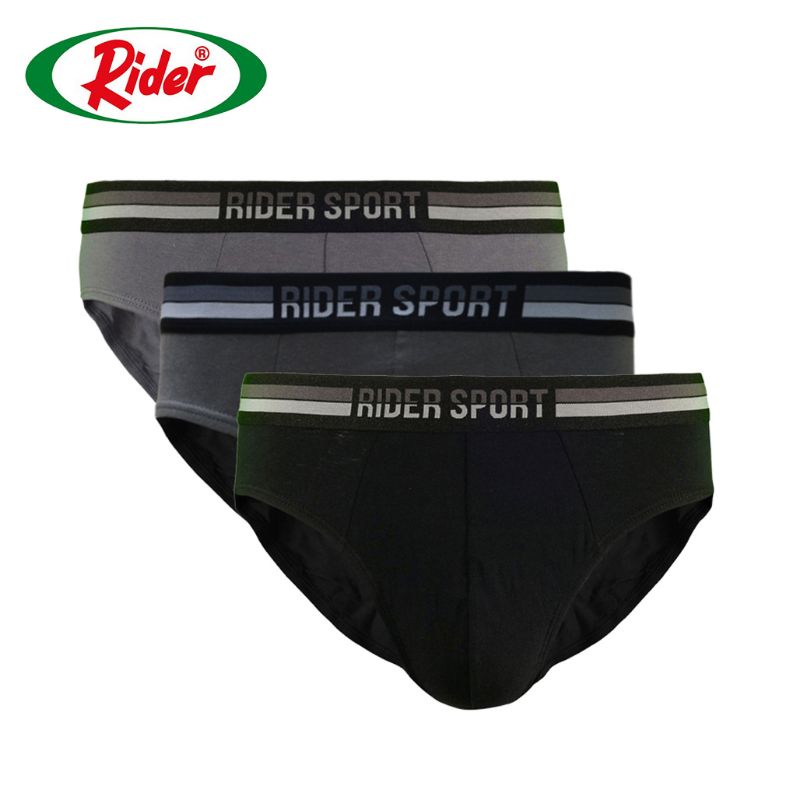 Celana Dalam Pria Rider Sport R785B (3in1)