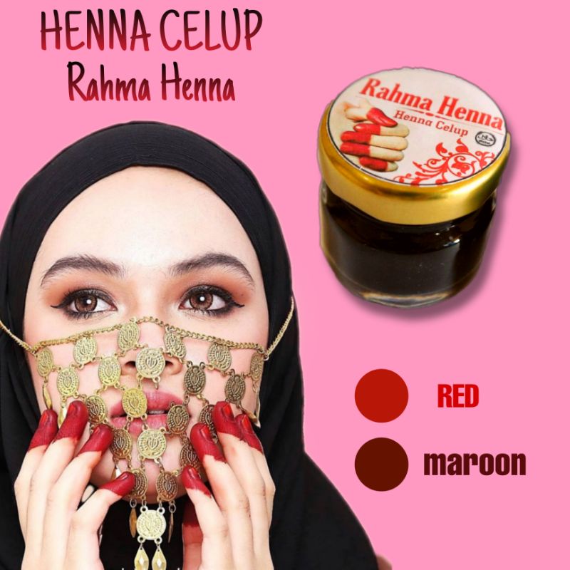 HENNA CELUP HALAL TAHAN LAMA BEST SELLER