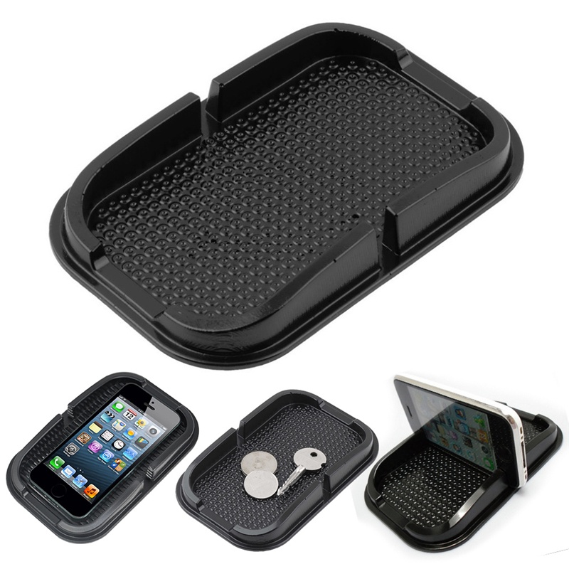 Pad Holder Handphone / Gps Universal Bahan Silikon Anti Slip Untuk Dashboard Mobil