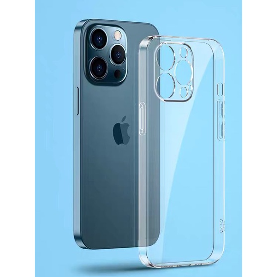 Clear HD Transparan Iphone 14 Promax 14 Max / Plus 13 Promax 13 12 Pro 12 Mini 11 X Xr Xsmax 8 Plus 7 6 Clear HD Soft Case Bening + Pelindung Kamera