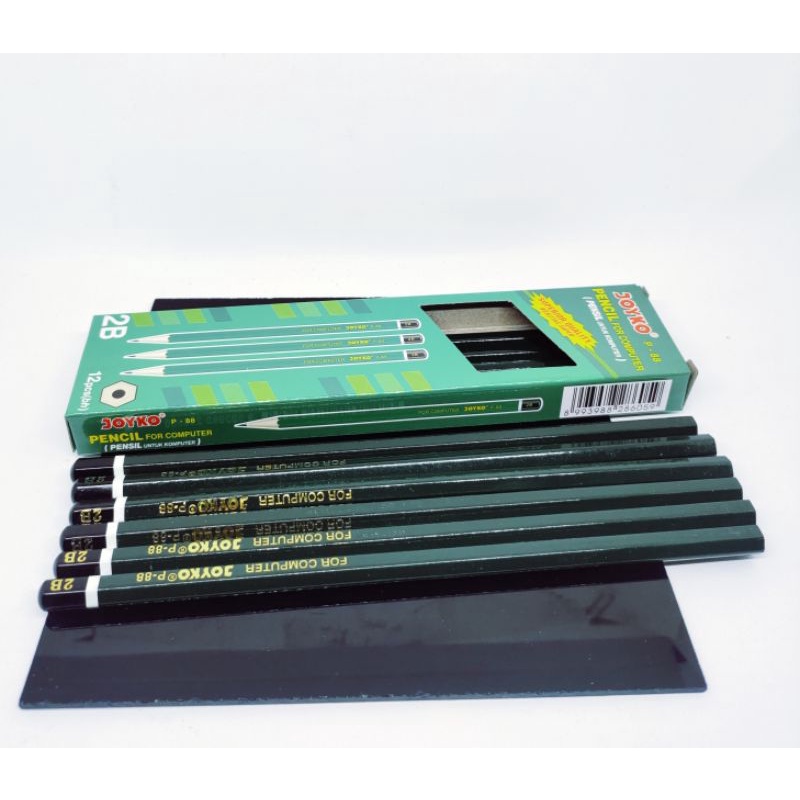 

Pensil 2B joyko P-88/ Pensil 2B joyko isi 12pcs