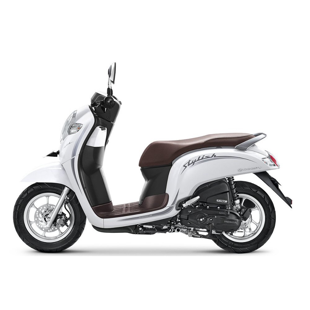 Variasi Stiker Motor Scoopy Stylish 2019 Putih Shopee Indonesia