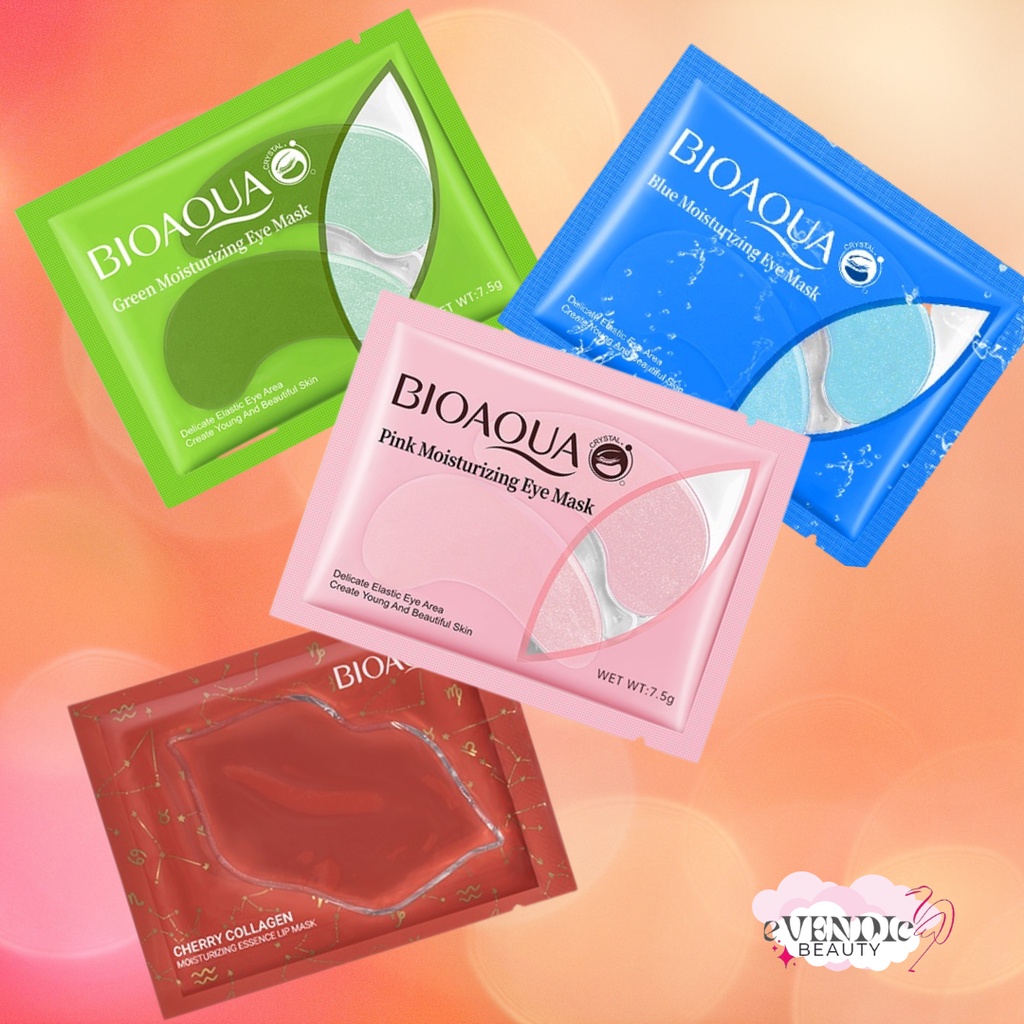 READY [BPOM] BIOAQUA Eye Mask / Lip mask / Masker mata / Masker bibir perawatan