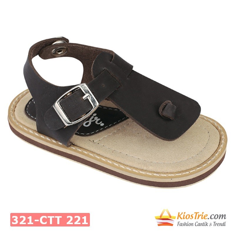 Sendal Anak | Sepatu Anak | Bahan SINTETIS | Warna HITAM | Uk. 21 - 26 | 122 TTC-CJ