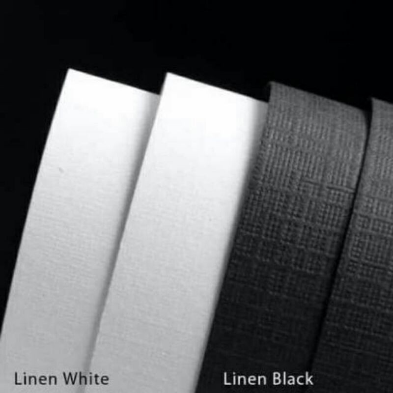KERTAS LINEN HITAM | KERTAS LINEN UKURAN PLANO 79×109 CM | KERTAS LINEN MURAH | KERTAS LINEN GERMANY