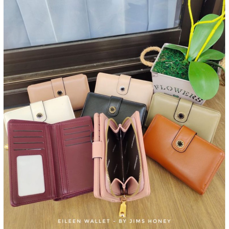 EILEEN JIMS HONEY DOMPET LIPAT MINIMALIS UNTUK KOIN DAN KARTU