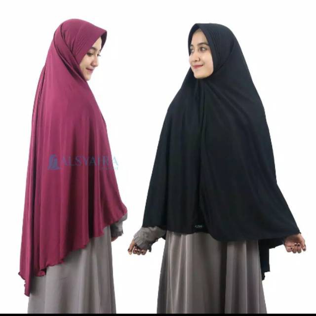 Khimar Hijab Syari Pet Jumbo Ukuran XXXL