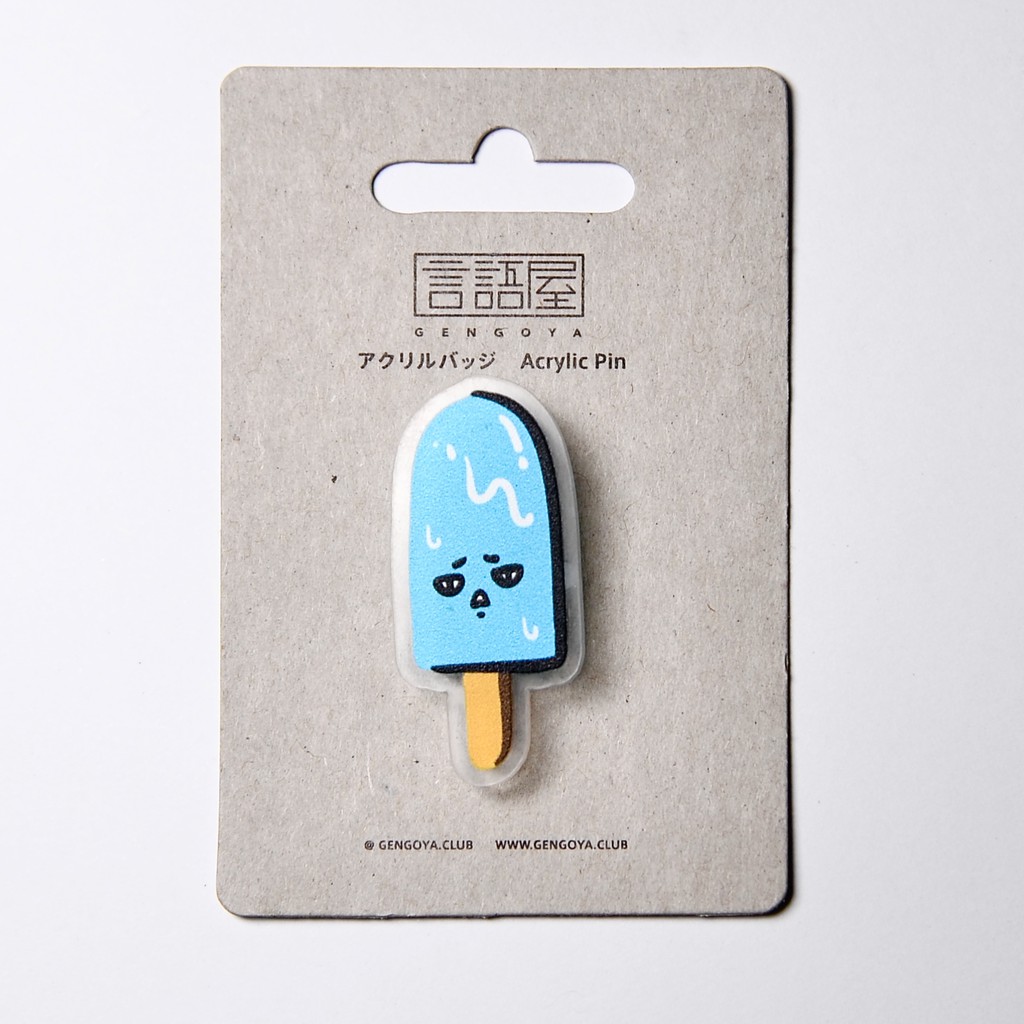 

Acrylic Pin : Ice Cream アイスクリーム