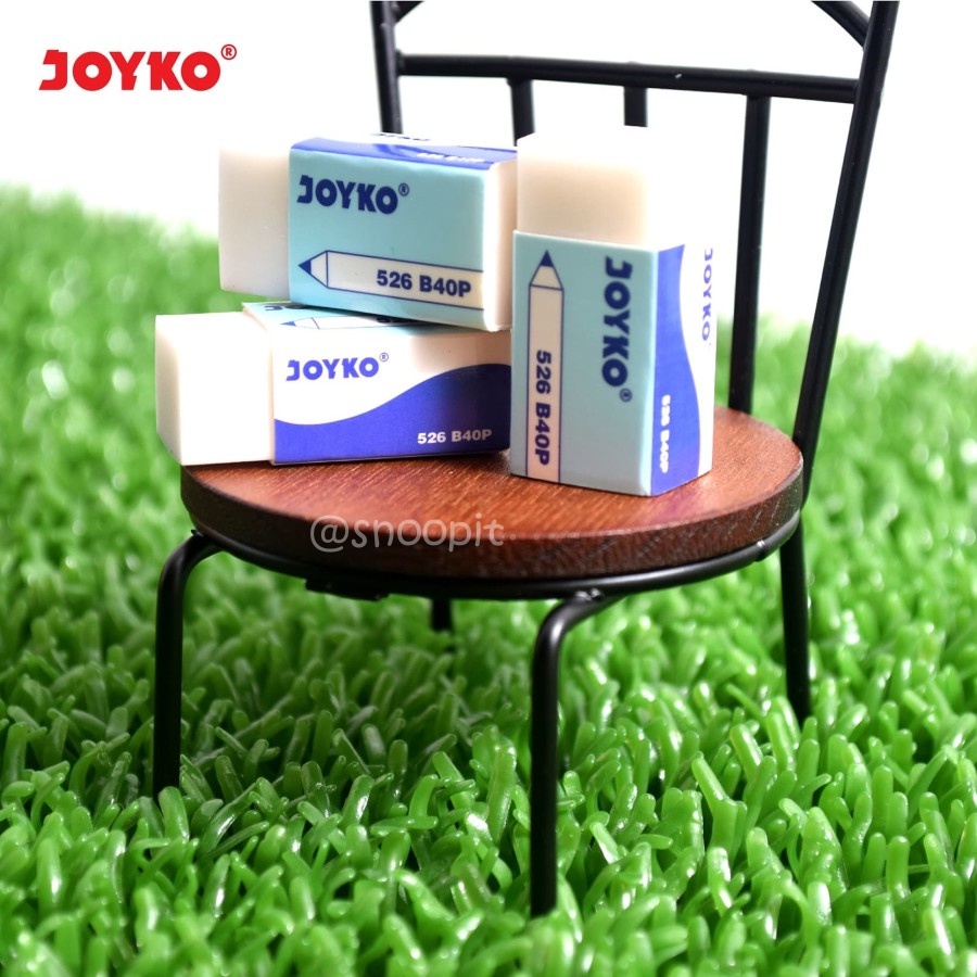 Penghapus Joyko Eraser 526 B40P Warna Putih - SATUAN