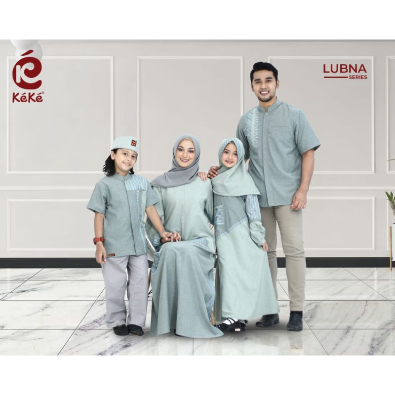 Sarimbit Terbaru dari Keke/ Lubna Series Sage Green