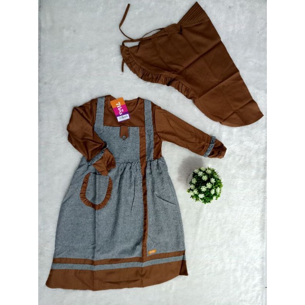 GAMIS ANAK BIANCA Grey